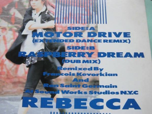 国内盤/Rebecca/Motor Drive/Raspberry Dream/レベッカ/nokko_画像3