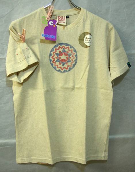 昔のRenature Hemｐ ｓ/ｓTee　Na　S　星/象　未著用品/Organic