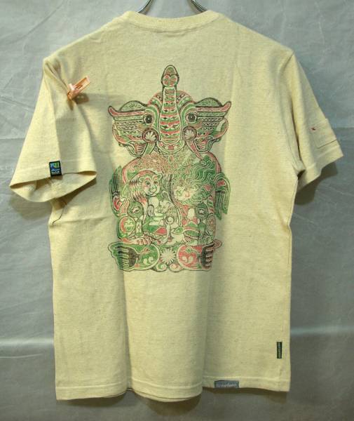 昔のRenature Hemｐ ｓ/ｓTee　Na　S　星/象　未著用品/Organic