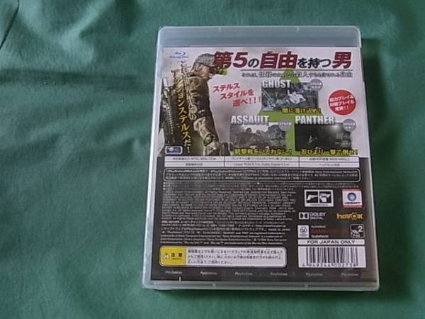 ★即決新品 PS3 スプリンターセル ブラックリスト BLACKLIS_画像2