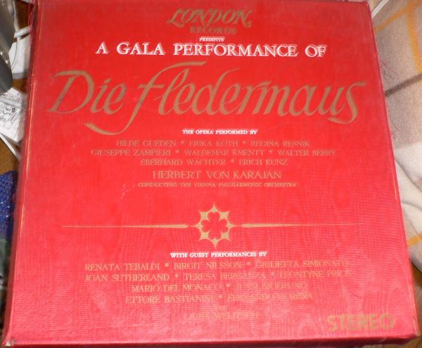 LP-Box Johann Strauss "Die Fledermaus" (2 комплекта LP)