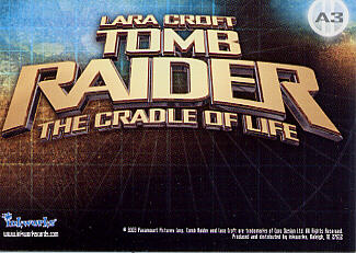 トゥームレイダー２ TOMB RAIDER2 海外版 サインカード A3_画像2