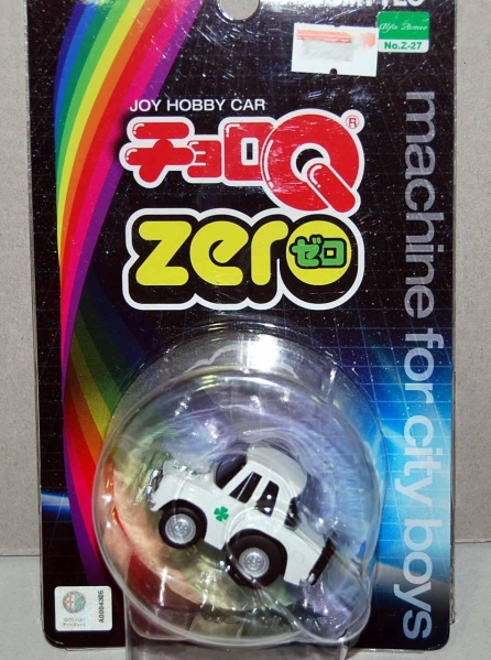 * новый товар нераспечатанный Choro Q zero Alpha Romeo Giulia super белый 