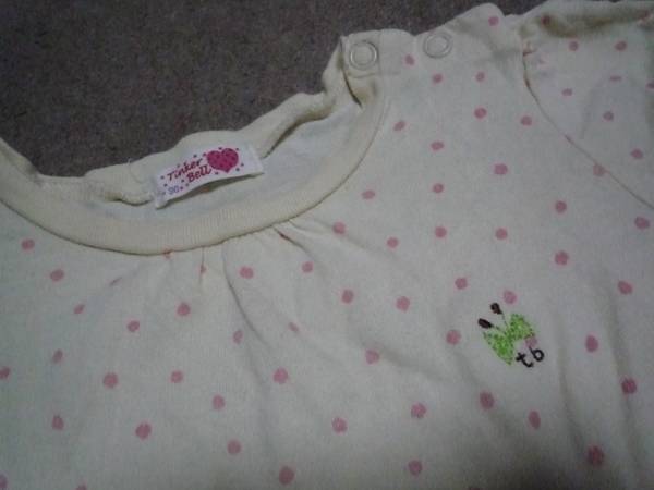 ★90㎝★ティーンカーベル★ドット柄Tシャツ