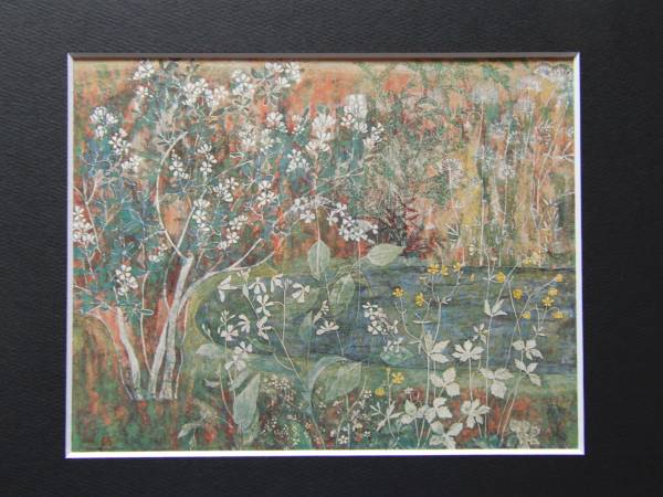Yahoo!オークション - 三橋節子 池畔 希少画集画 新品額装付