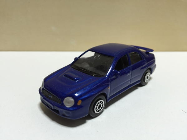  prompt decision have *WELLY Subaru Impreza WRX STi blue * minicar 