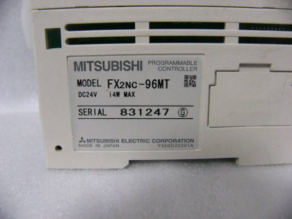 ★動作保証★ MITSUBISHI MELSEC PLC CPU装置　FX2NC-96MT_画像2