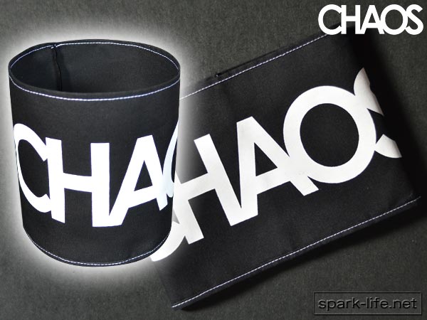 # CHAOS arm band (BLACK) # punk * cosplay . please 