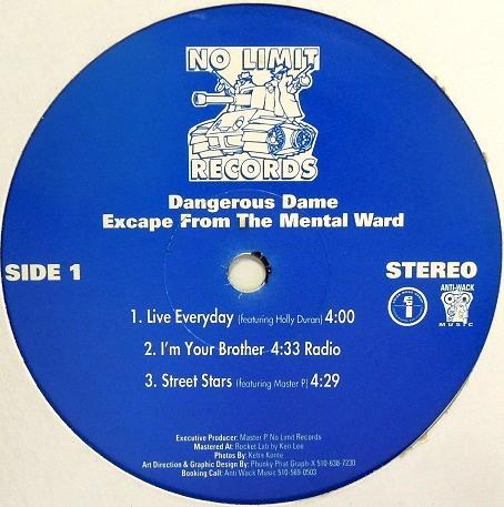 【G-RAP】DANGERPUS DAME/EXCAPE FROM THE MENTAL WARD/Be Their_画像1