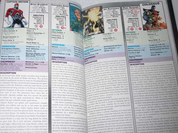 ■Marvel Universe Roleplaying Game: Guide to the X-Men_画像2