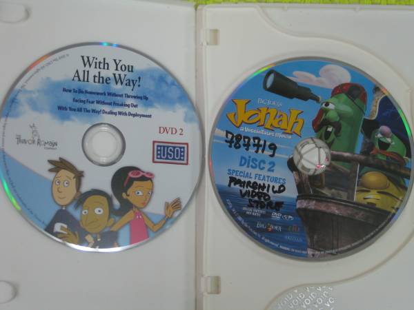  America производства аниме английская версия 2 листов комплект DVD*BIG IDEA*S Jonah!