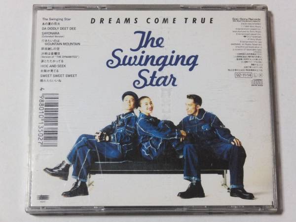 良品 CD 【ドリカム The Swinging Star】 DREAMS COME TRUE_画像2
