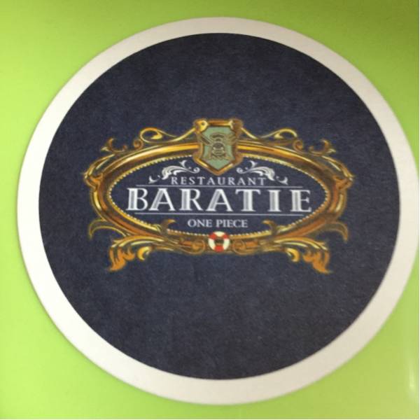 ONE PIECE Coaster роза tie. шт. место Sanji 