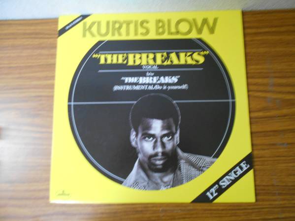 即決　the Breaks　Kurtis Blow LP盤　_画像1