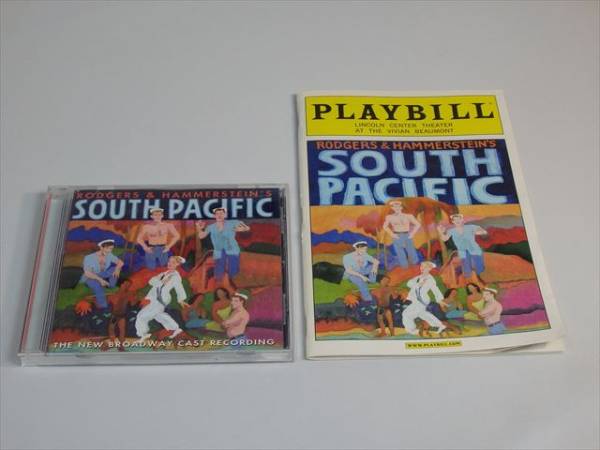 ブロードウェイミュージカル南太平洋ＣＤ・プレイビル　Ｍ54