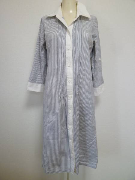  body dressing * stripe shirt One-piece 3* knees height *N22