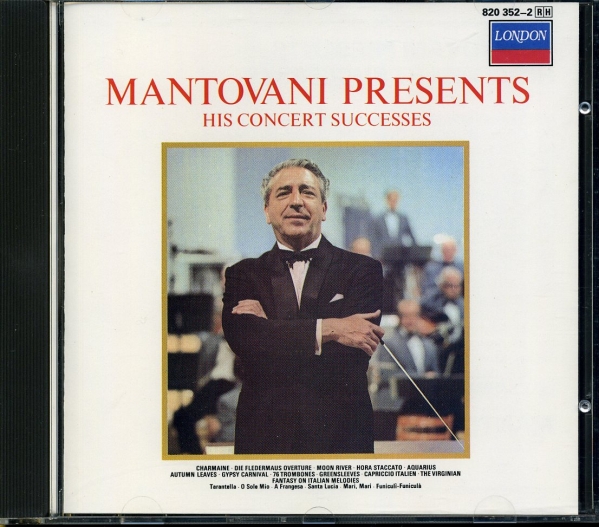 【上品】 His and 西独盤　Mantovani Orchestra　マントヴァーニ　Mantovani Successes Concert His Presents イージーリスニング