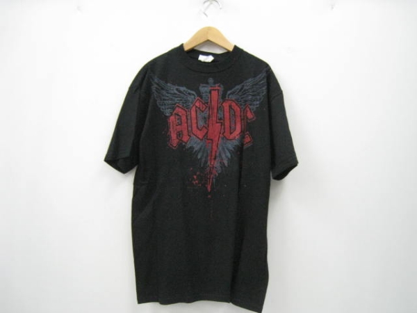 ACDC エーシー・ディーシー バンドTシャツ Lサイズ 黒_画像1