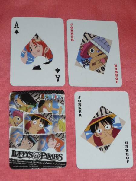 ** Kawai i! sea .. One-piece character playing cards **