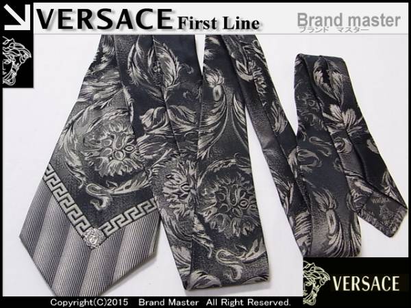 VERSACE Versace bell search necktie 27 ιηC