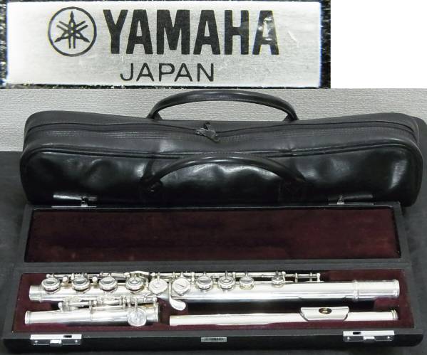 YAMAHA フルート YFL-514 プロモデル 日本製 EC SILVER HEAD 925頭部銀 MADE IN JAPANハンドメイド  シルバー 銀製 ヤマハ ハードケース付き