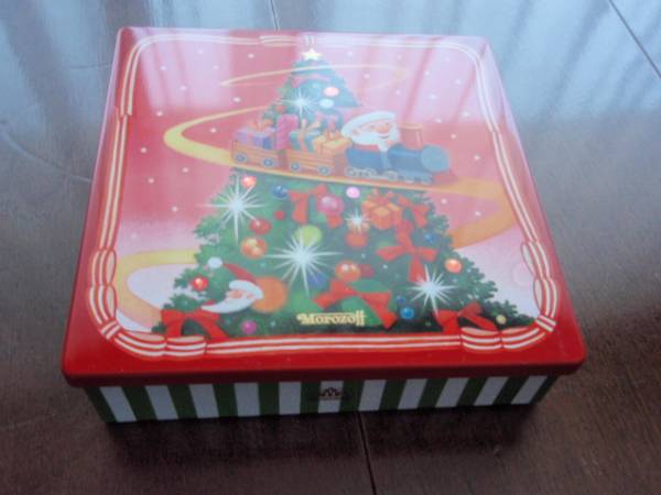 新品　モロゾフ　クリスマス限定　サンタクロース　お菓子　缶_画像3