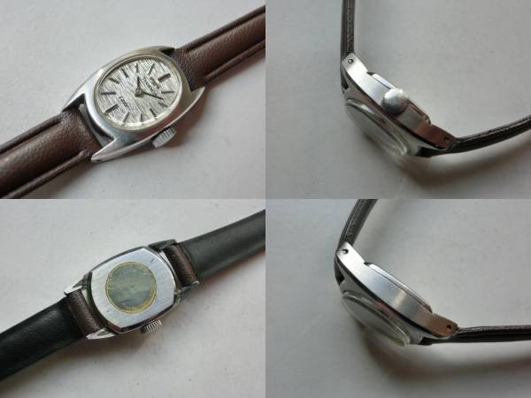 テクノス レディース腕時計 LADY 手巻き OH済_画像3