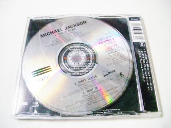 MaxiCD Michael Jackson and Slash[Give In To Me] Michael Jackson & slash 