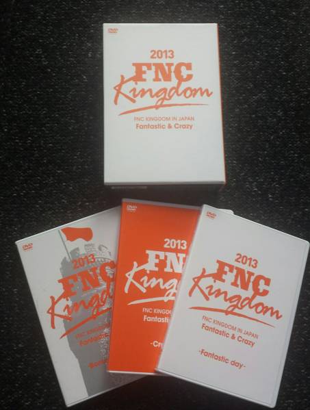 CNBLUE FTISLAND AOA FNC KINGDOM 2013 DVD-BOX_画像1