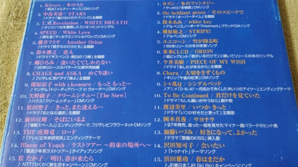 ウインターソング　CD２枚組　　ケースヒビ　　　,I_画像2