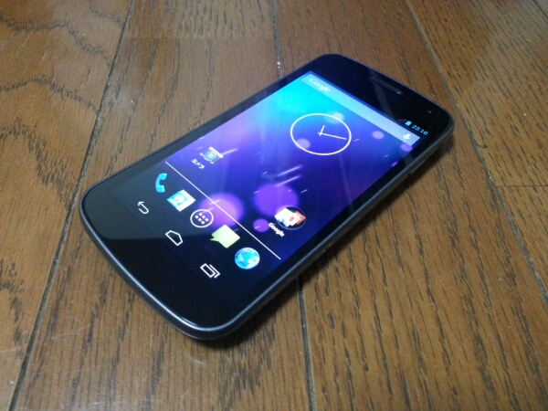 即落/即発!!新品同様 SC-04D GALAXY NEXUS チタン_画像1