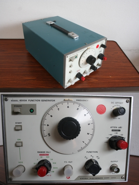 ファンクションジェネレーター 菊水KIKUSUI MODEL 4500A_画像2