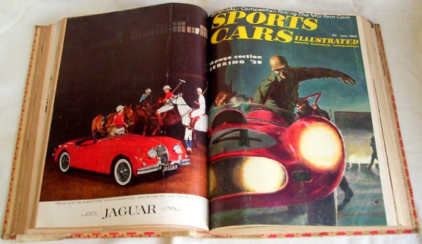 【b6701】合冊本：1959.1～59.12 SPORTS CARS ILLUSTRATED(12冊)_画像2
