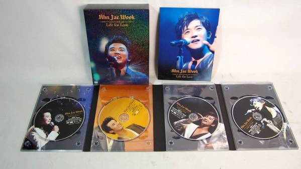 ●アン・ジェウク　JAPAN　TOUR　2009 DVD4枚セット●中古　_画像1