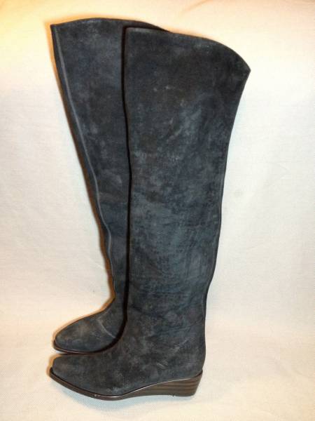  new goods Italy made Buttero knee-high long boots BUTTERO original leather shoes shoes suede leather 