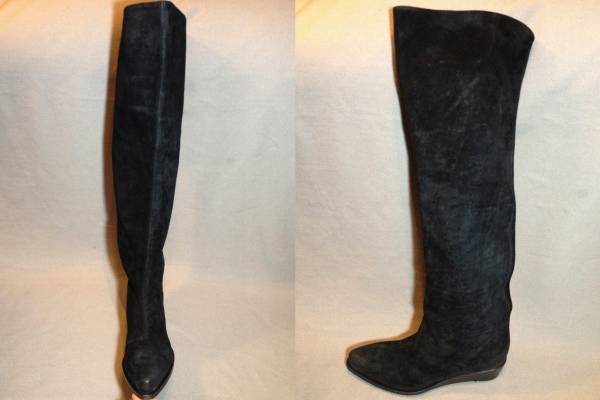  new goods Italy made Buttero knee-high long boots BUTTERO original leather shoes shoes suede leather 