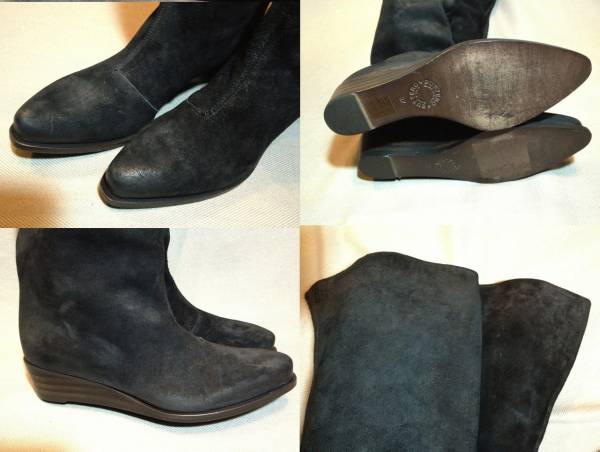  new goods Italy made Buttero knee-high long boots BUTTERO original leather shoes shoes suede leather 