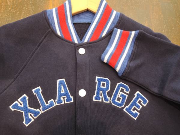 X-LARGE エクストララージ SWEAT VARSITY JACKET スタジャン最新 送料込