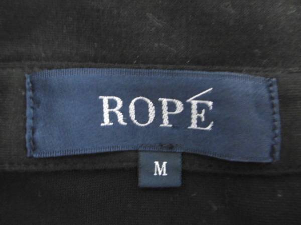 ★ROPE ★袖なし　シャツ　M■黒■_画像3