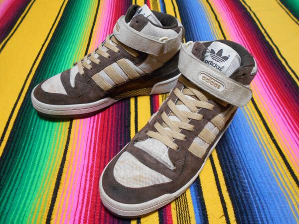 ADIDAS アディダス FORUM フォーラム オールドスクール バスケットボール ブレイクダンス OLDSCHOOL HIPHOP RUN DMC BEASTIEBOYS DEFJAM DJ_画像1