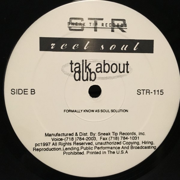 Reel Soul Featuring Carolyn Harding / Talk About Love_画像3