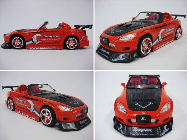 即落☆スナップオン☆ミニカーHONDA S2000CR(ホンダ)