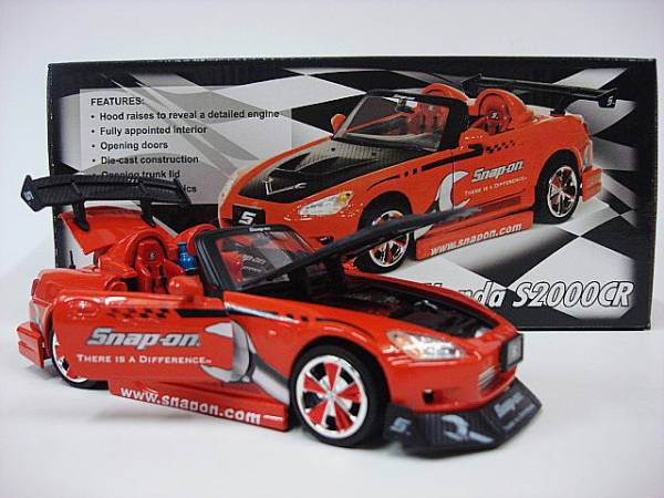 即落☆スナップオン☆ミニカーHONDA S2000CR(ホンダ)（2025年