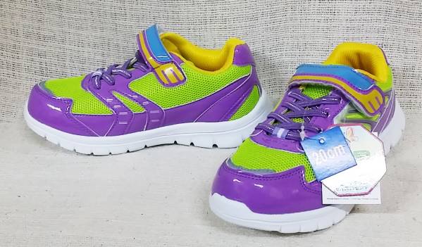 [kids] легкий Junior спортивные туфли лиловый 20cm
