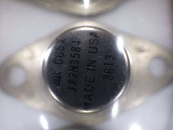 Yahoo!オークション - JX2N3584 が49個 本物USAオリジナル部品 Yahoo!オークション - JX2N3584 が49個 本物USAオリジナル部品