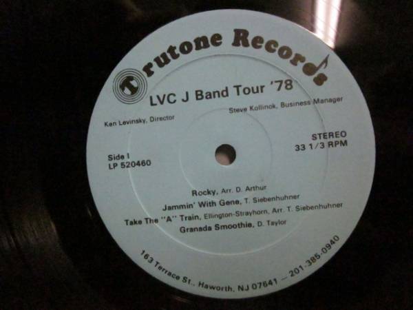 ■即決 LVC Jazz Band / Tour '78 RARE GROOVE_画像3