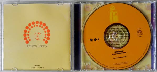 【CD】Fatima Rainey / Love Is a Wonderful Thing ☆ ファティマ・レイニー_画像2