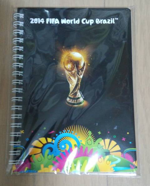 FIFA ワールドカップ サッカー ブラジル 2014 ノート_画像1