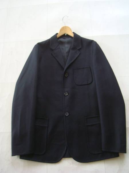 JILSANDER イタリア製ブラックジャケット size48 ジルサンダー_画像1