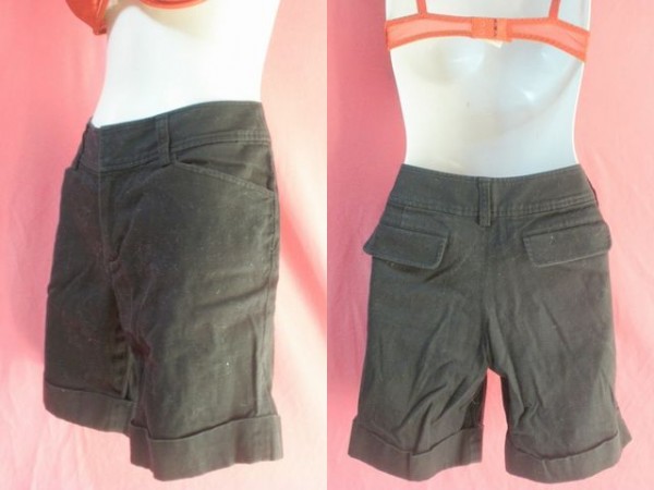 USED &by Pinky&Dianne short pants ② size 38 black color 